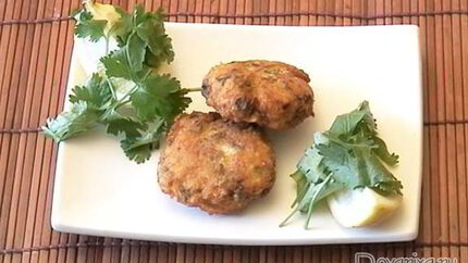 Рыбные котлеты по-тайски
