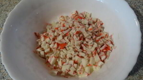 рыбные котлеты с крабовыми палочками