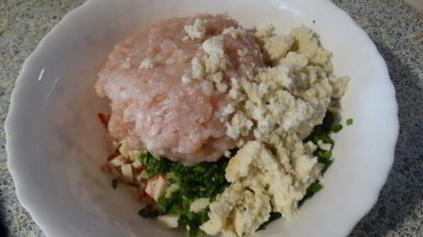 рыбные котлеты с крабовыми палочками