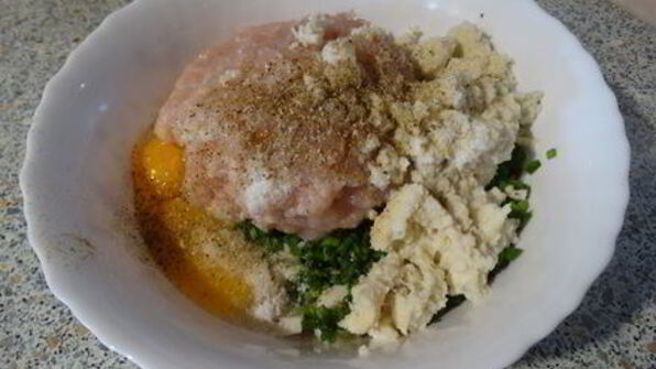 рыбные котлеты с крабовыми палочками