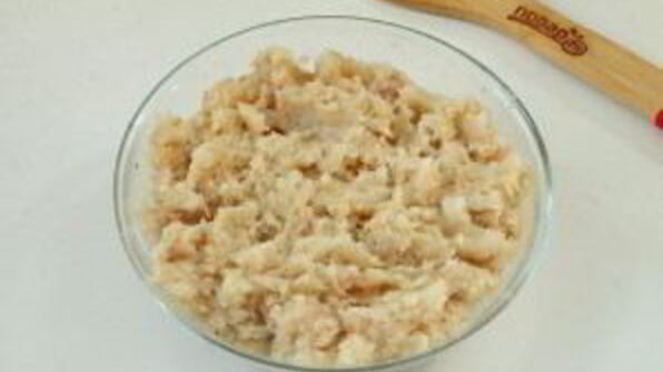 рыбные котлеты в рисовом кляре