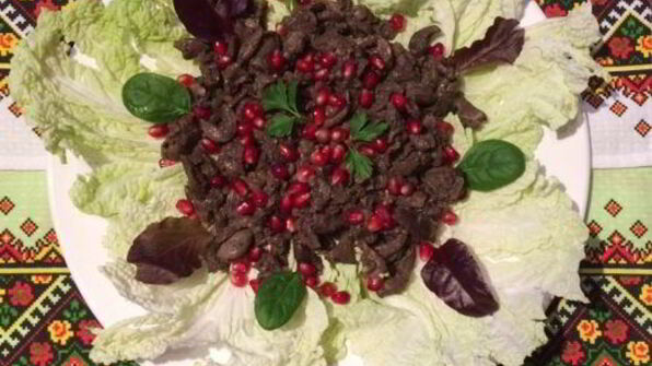 кучмачи по-грузински из куриных потрохов