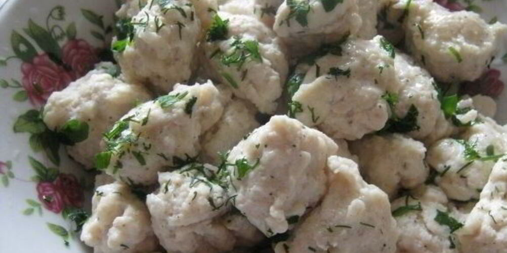 Рецепт куриных клецек