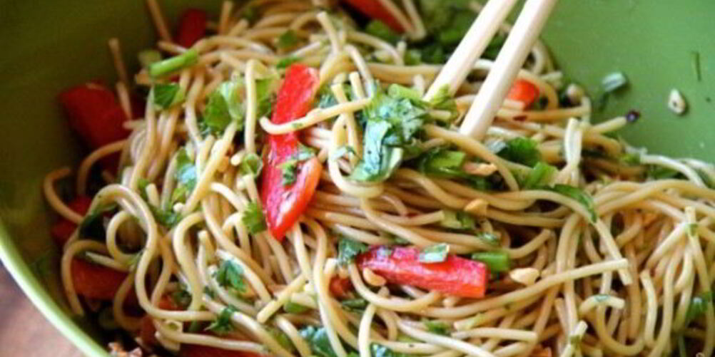 Рецепт лапши с овощами