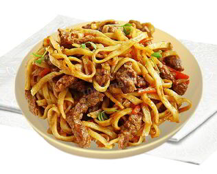 Лапша вок с говядиной