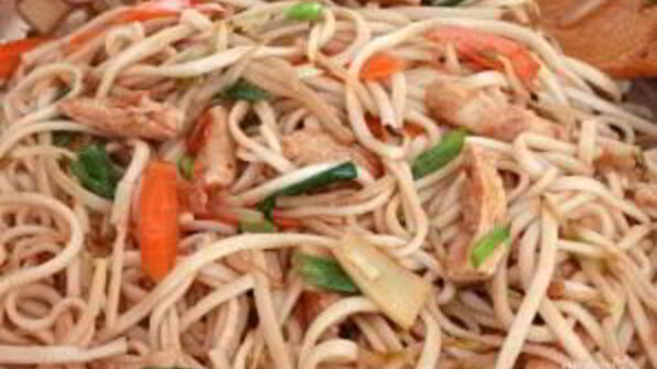 лапша вок с курицей