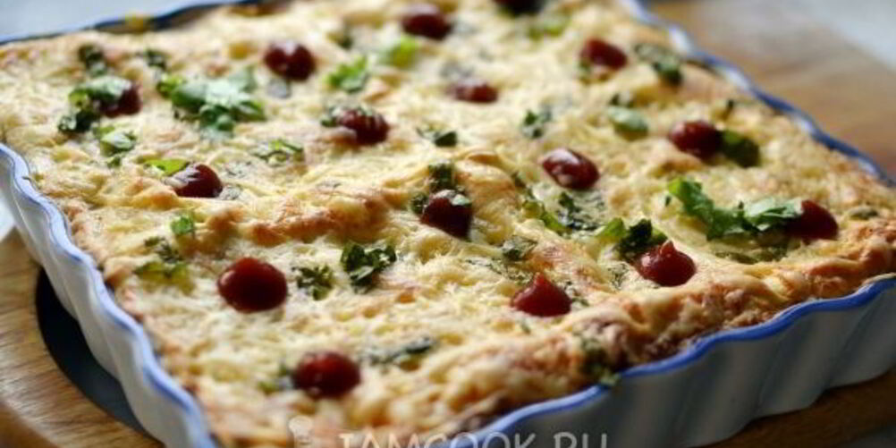 Рецепт итальянской лазанья с комбинированным фаршем