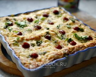 Итальянская лазанья с комбинированным фаршем