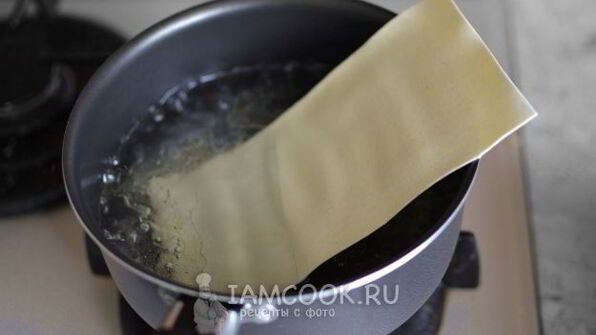 итальянская лазанья с комбинированным фаршем