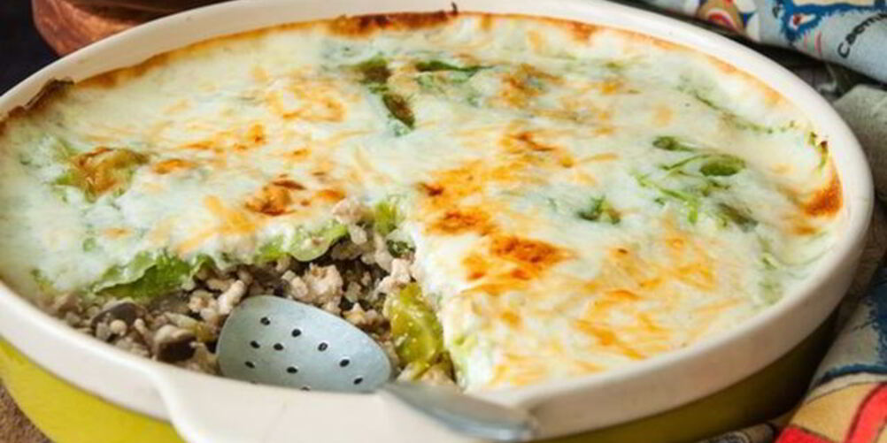 Рецепт лазаний с молодой капустой