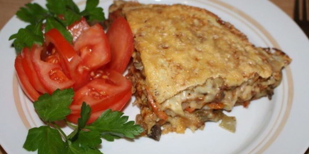 Рецепт лазаний из блинов