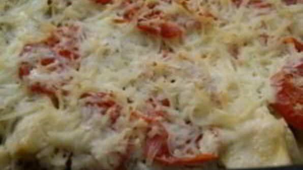 лазанья из кабачков с фаршем