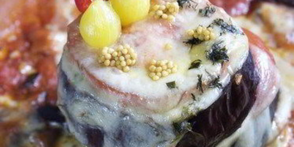 Рецепт лазаний из овощей на гриле и моцареллы