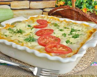 Лазанья овощная классическая