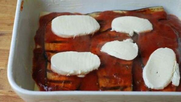 лазанья с баклажанами