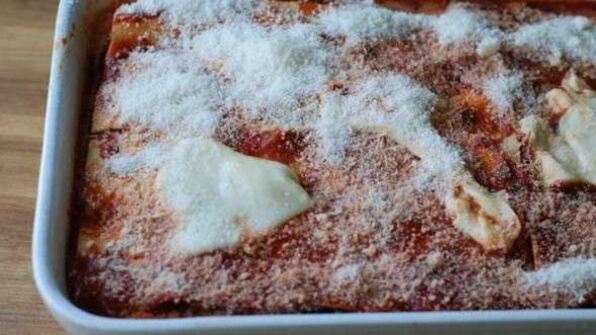 лазанья с баклажанами