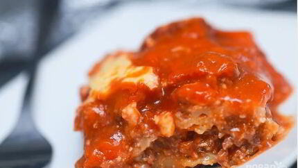 Лазанья с фаршем