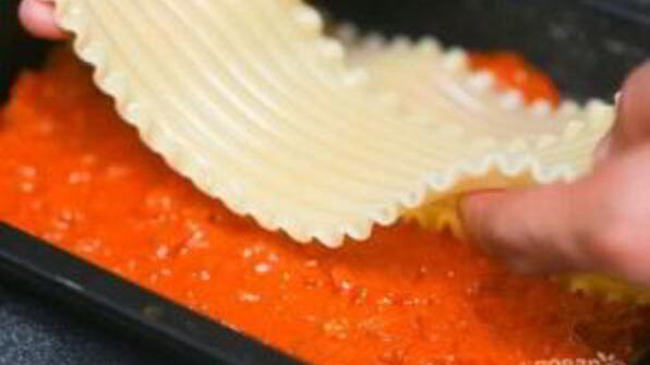 лазанья с фаршем