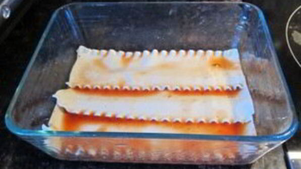 лазанья с курицей и помидорами