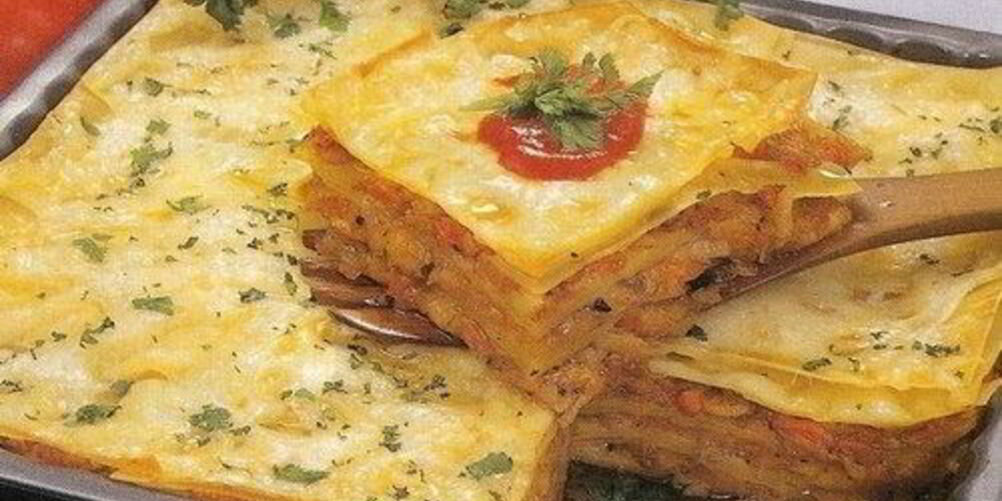 Рецепт лазаний с мясным фаршем и капустой