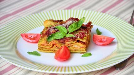 Лазанья с сыром