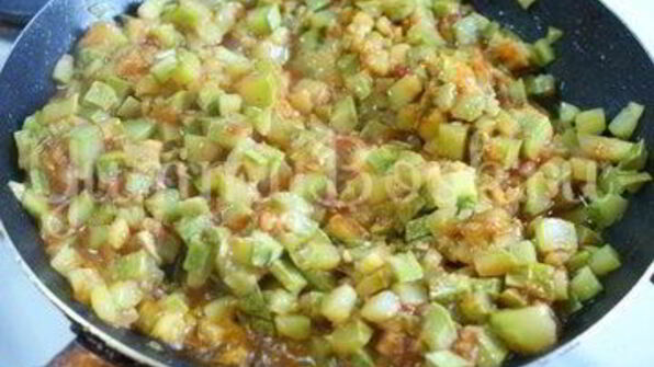 лазанья творожно-овощная