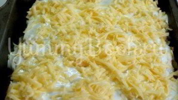 лазанья творожно-овощная