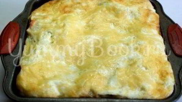 лазанья творожно-овощная