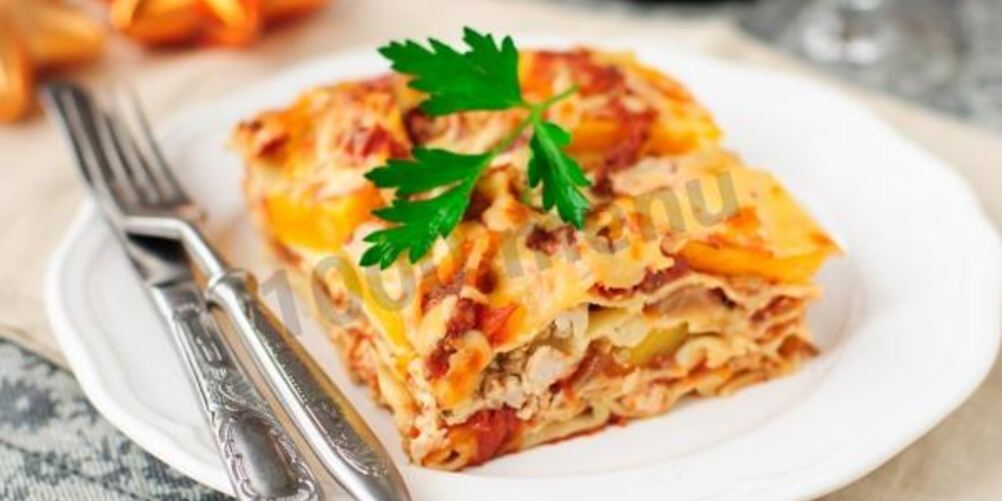 Рецепт лазаний вегетарианская
