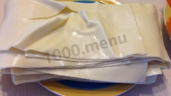 лазанья вегетарианская