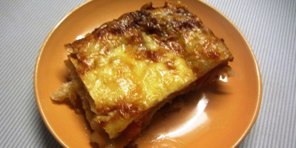 Рецепт ленивой лазанья с лавашом