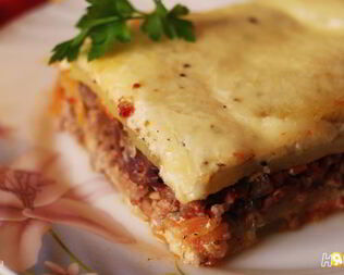 Овощная лазанья без теста