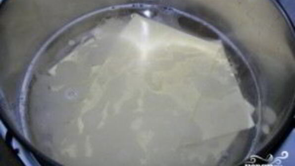 сырная лазанья