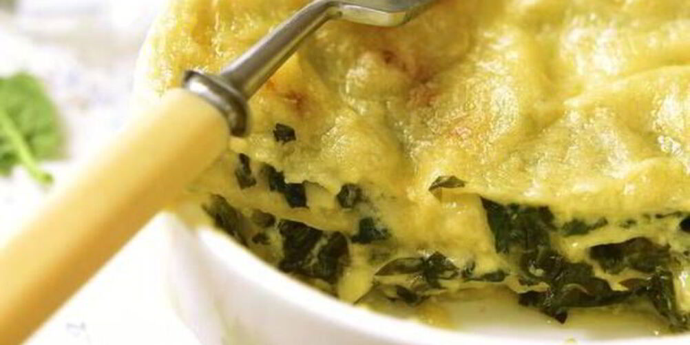 Рецепт весенней лазанья со сливочным сыром