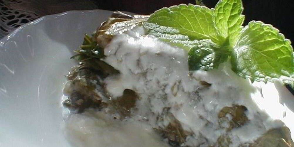 Рецепт виноградной лазанья