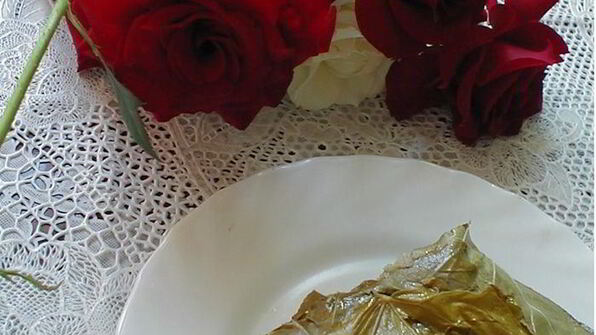 виноградная лазанья