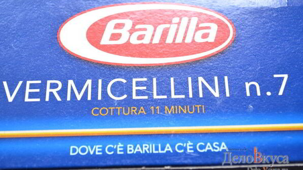 белая паста — итальянские макароны