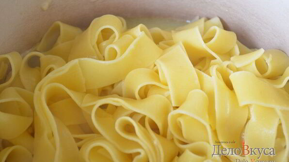 белая паста — итальянские макароны