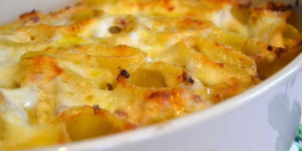 Рецепт фаршированной запеченной пасты