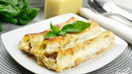 Каннеллони с фаршем
