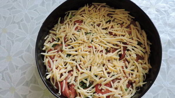 макароны с фаршем в духовке