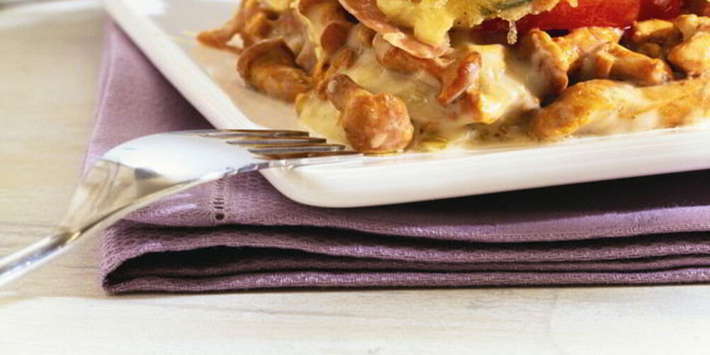 Рецепт макарон с яйцом в духовке