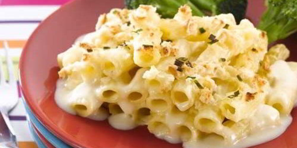 Рецепт макарон запеченных с сыром
