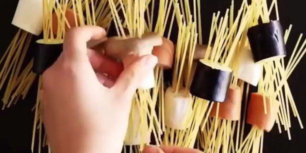 Рецепт необычной пасты