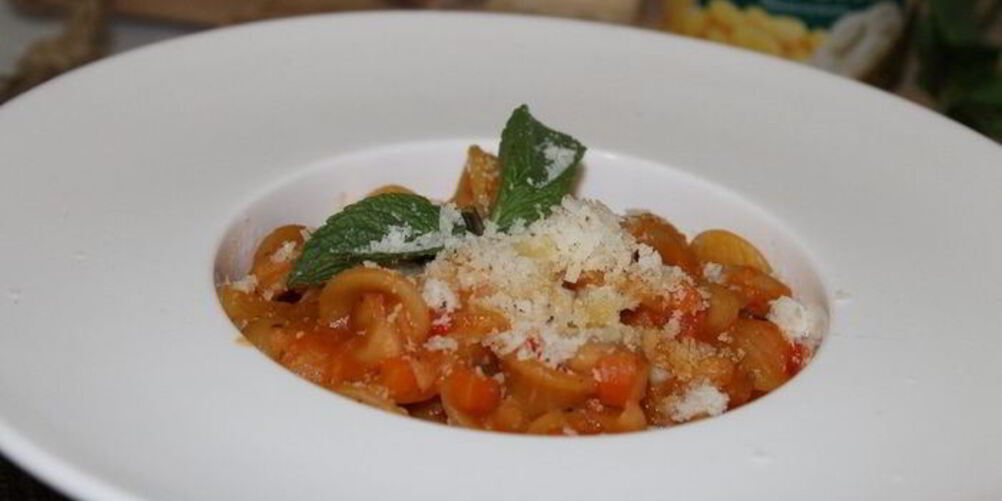 Рецепт пасты орекьетти с фасолью алла романо