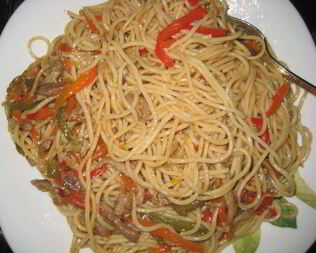 Паста с индейкой