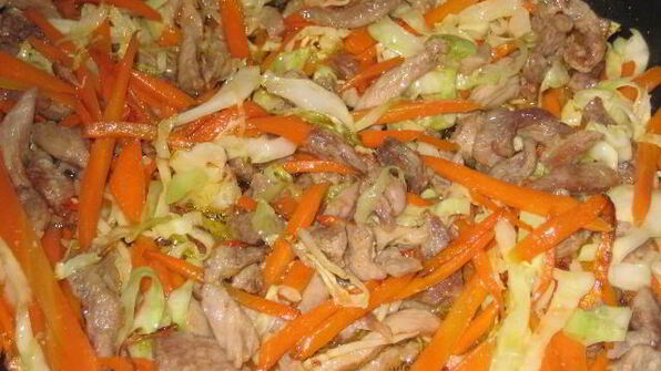 паста с индейкой