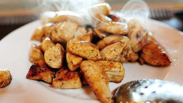 паста с курицей