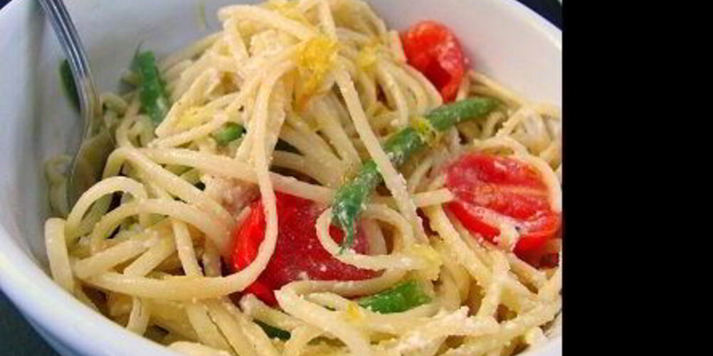 Рецепт пасты с овощами