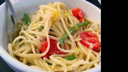 Паста с овощами